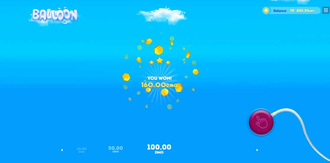 Игровой процесс Balloon